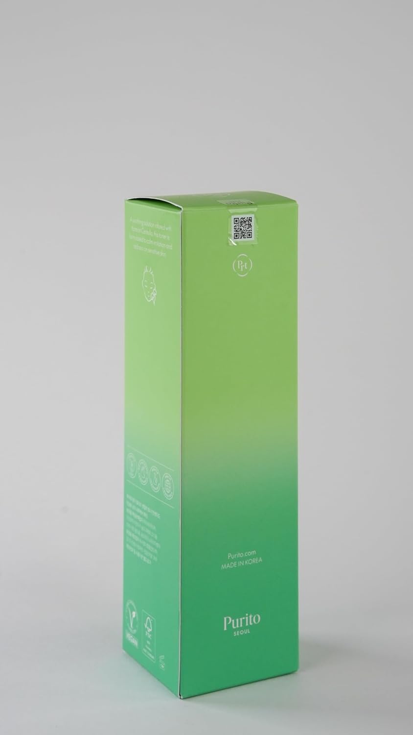 PURITO Centella Unscented Toner, 200Ml 6.76 Fl.Oz, Korean Centella, for Sensitive Skin, Soothing, Facial Toner for Face, K-Beauty, Korean Skin Care