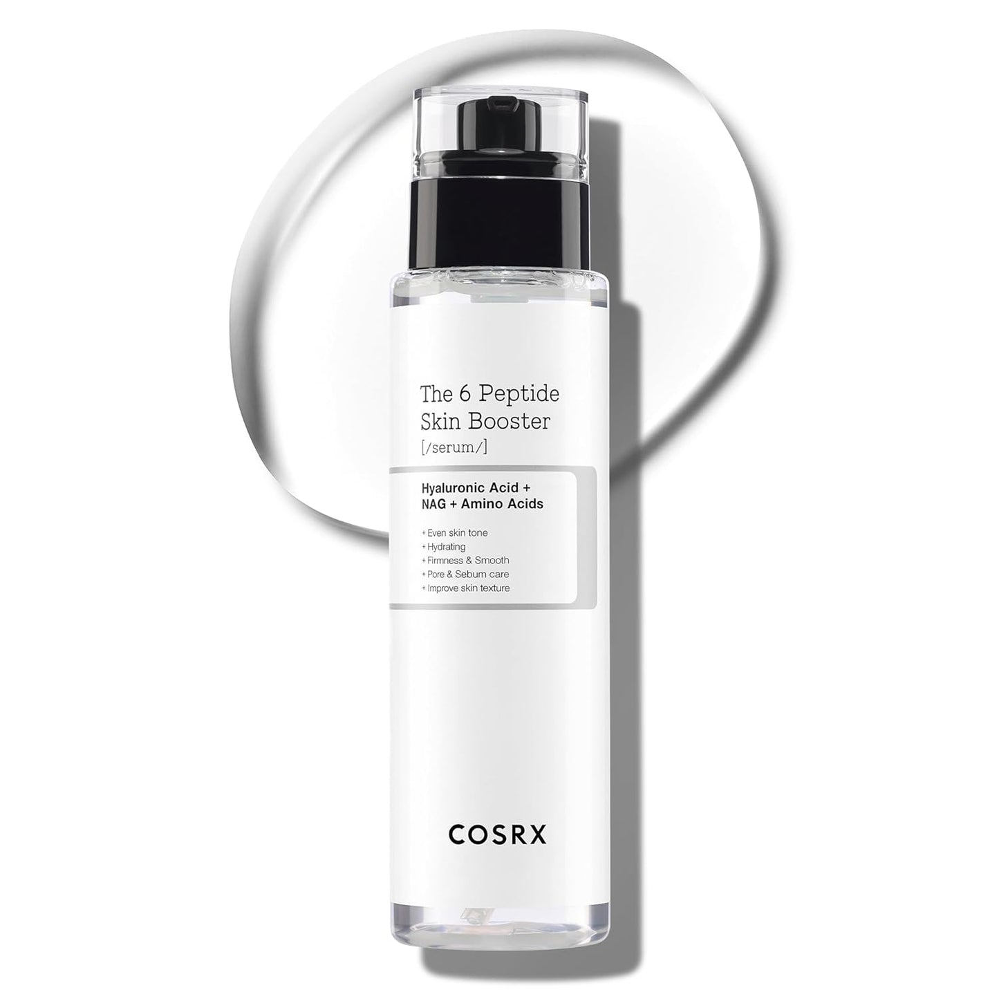 COSRX 6 Peptide Collagen Serum Gesicht & Toner Gesicht Für Hauterneuerung & Straffung Mit Niacinamid & Hyaluronsäure, Verbessert Hautelastizität, Beruhigender Hautpflege-Booster, Korean Skincare 150Ml