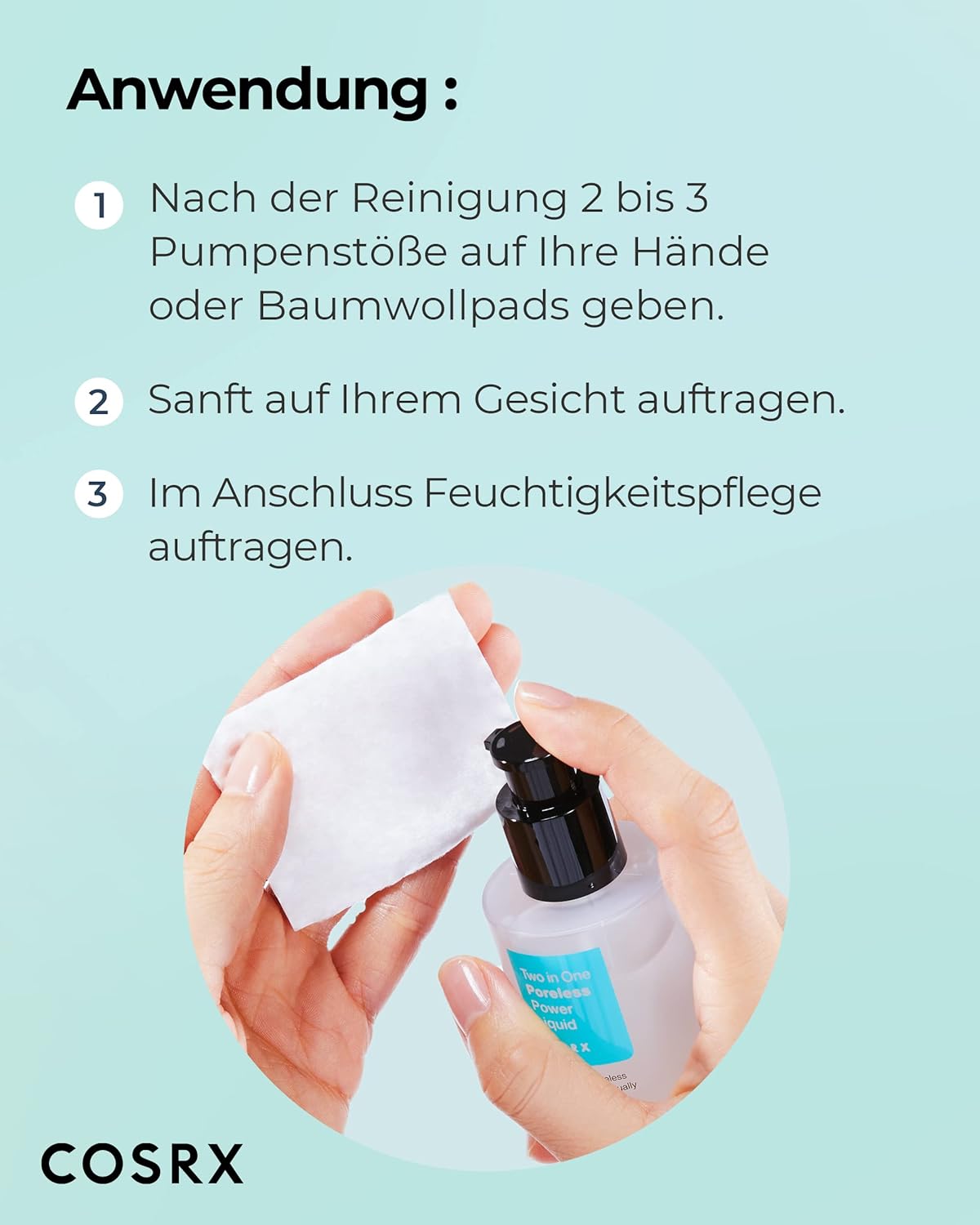 COSRX Two in One Poreless Power Liquid Mit BHA 100 Ml | Gesichtspflege Zum Straffen Der Poren Und Peeling Der Haut Für Glatte Und Klare Haut | Für Alle Hauttypen | Keine Tierversuche
