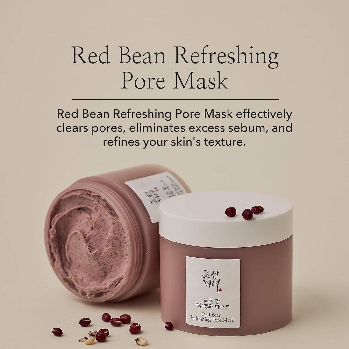 Beauty of Joseon Kühlende Porenmaske Mit Roten Bohnen, 140 Ml, 4,73 Fl.Oz