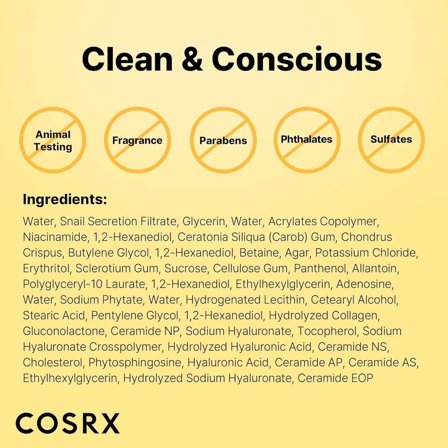 COSRX Advanced Snail Mucin Glass Glow Hydrogel Maske Collagen Gesichtsmaske Für Tiefenwirksame Feuchtigkeit Und Strahlenden Teint, Geeignet Für Alle Hauttypen, Korean Skincare 3 Stück