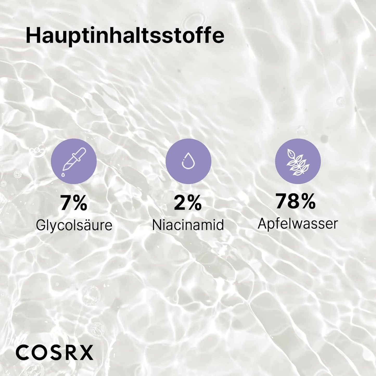 COSRX AHA 7 Whitehead Power Liquid, 100 Ml, Whitehead Remover, Glycolsäure 7%, AHA Peeling, Porenminimizer, Frei Von Tierversuchen, Parabenen, Korean Skincare