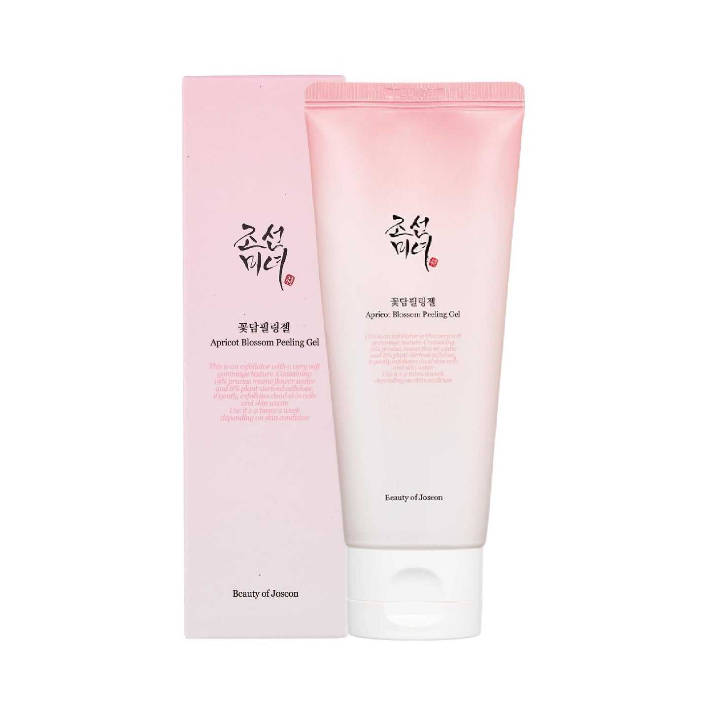 Beauty of Joseon Aprikosenblüten-Peeling-Gel, Sanftes Peeling Für Gesicht Und Körper, Entfernt Abgestorbene Hautzellen Für Alle Hauttypen, 100 Ml, 3,38 Fl. Oz