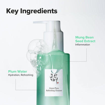 Beauty of Joseon Grüne Pflaume Erfrischender Reiniger (100 Ml, 3,38 Fl.Oz.)