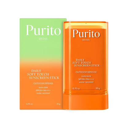 PURITO SEOUL Daily Soft Touch Sunscreen, SPF50+ PA++++, Ceramides, Non White Cast, Water-Resistant UVA & UVB Protection, K-Beauty