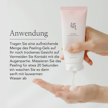 Beauty of Joseon Aprikosenblüten-Peeling-Gel, Sanftes Peeling Für Gesicht Und Körper, Entfernt Abgestorbene Hautzellen Für Alle Hauttypen, 100 Ml, 3,38 Fl. Oz