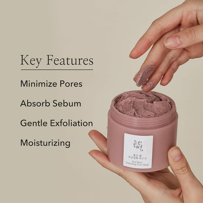 Beauty of Joseon Kühlende Porenmaske Mit Roten Bohnen, 140 Ml, 4,73 Fl.Oz