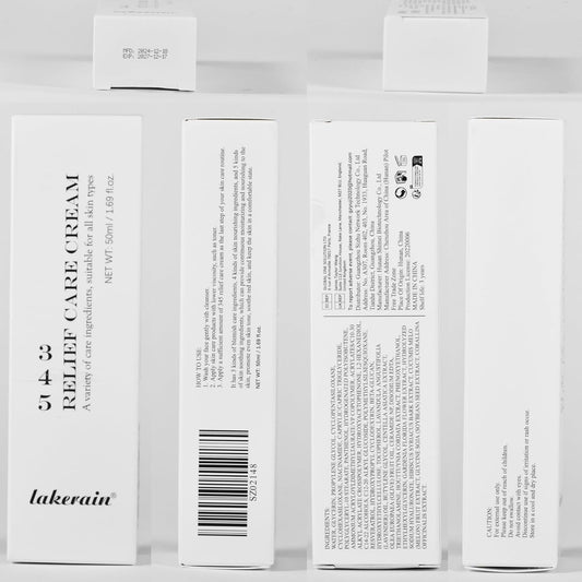 345 Relief Cream - Feuchtigkeitscreme Für Das Gesicht - 345 Cream Gesichtscreme - Tief Feuchtigkeitsspendende Für Fettige Haut Gesicht - Gesichtsfeuchtigkeitscreme Für Frauen Glatte Haut