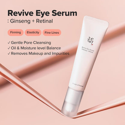 Beauty of Joseon Revive Augenserum Mit Retinal-Niacinamid-Peptid Für Gesicht, Unter Den Augen, Falten, Augenringe, Feuchtigkeitscreme, Koreanische Hautpflege, 30 Ml, 2 Stück