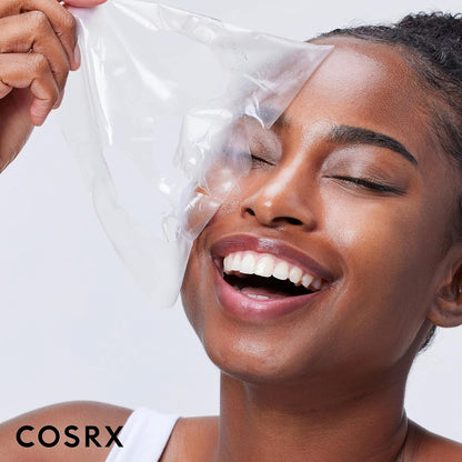 COSRX Advanced Snail Mucin Glass Glow Hydrogel Maske Collagen Gesichtsmaske Für Tiefenwirksame Feuchtigkeit Und Strahlenden Teint, Geeignet Für Alle Hauttypen, Korean Skincare 3 Stück