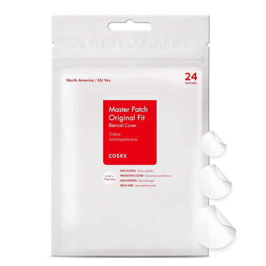 COSRX Acne Master Patch Original Fit, 24 Stück, Pimple Patches, Akne-Patches Für Pickel Im Gesicht Und Körper, Gesichtsbehandlung, Antiakne, Unsichtbare Hydrokolloide, Koreanische Kosmetik