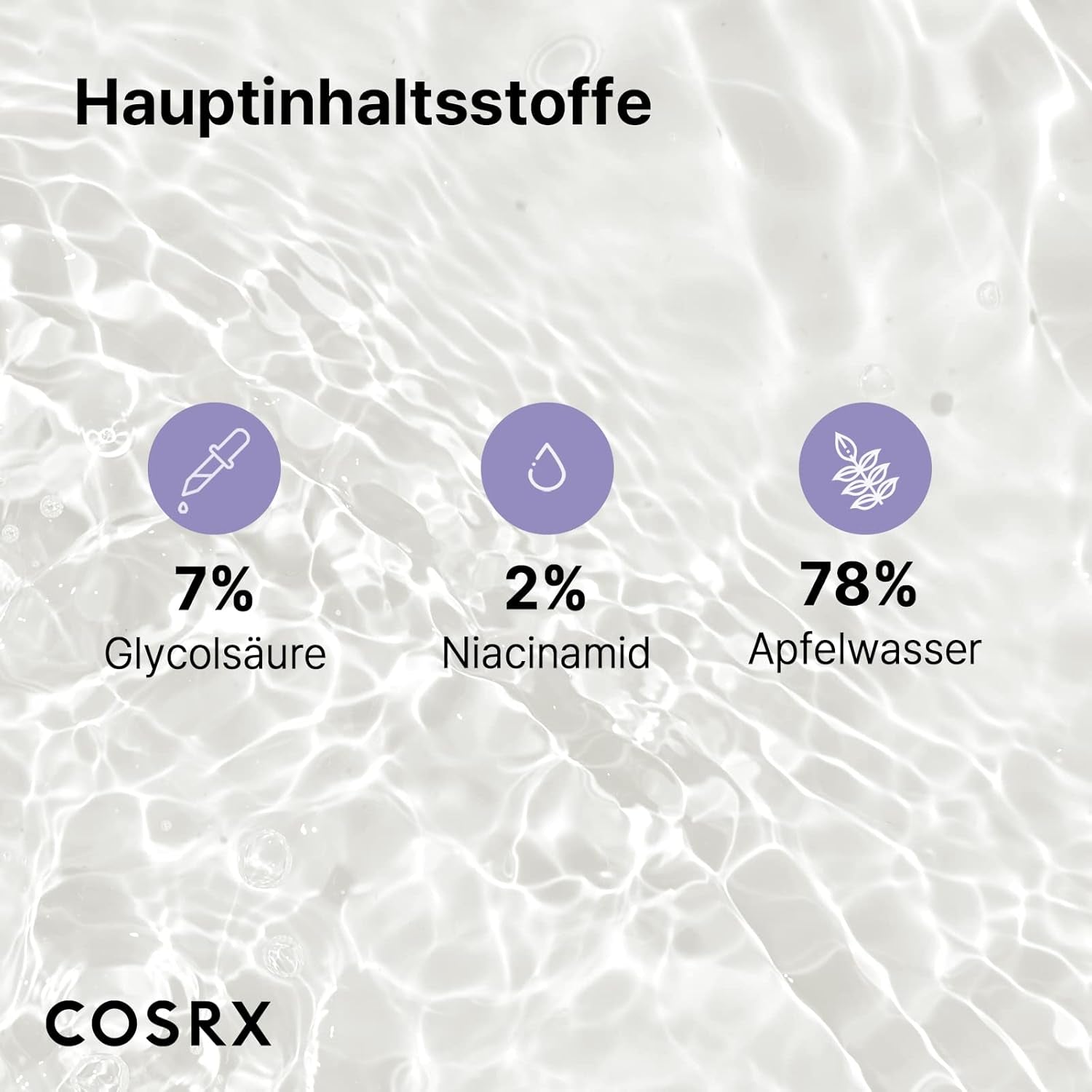 COSRX AHA 7 Whitehead Power Liquid, 100 Ml, Whitehead Remover, Glycolsäure 7%, AHA Peeling, Porenminimizer, Frei Von Tierversuchen, Parabenen, Korean Skincare
