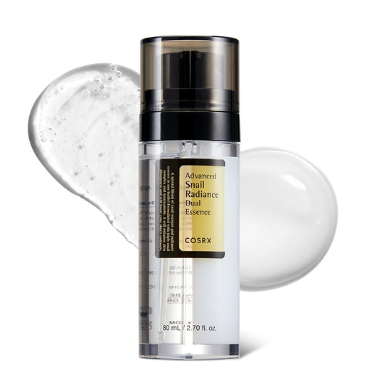 COSRX Niacinamide 5% + Snail Mucin 74% Dual Essence, Dunkle Flecken & anti Aging Gesicht Serum Für Einen Strahlenden Hautton, Hydrating, Brightening, Korean Skincare, 2.70 Fl.Oz / 80Ml