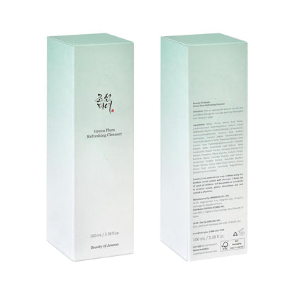 Beauty of Joseon Grüne Pflaume Erfrischender Reiniger (100 Ml, 3,38 Fl.Oz.)