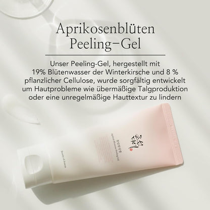 Beauty of Joseon Aprikosenblüten-Peeling-Gel, Sanftes Peeling Für Gesicht Und Körper, Entfernt Abgestorbene Hautzellen Für Alle Hauttypen, 100 Ml, 3,38 Fl. Oz