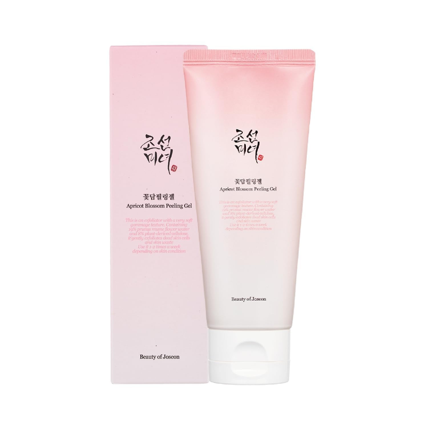 Beauty of Joseon Aprikosenblüten-Peeling-Gel, Sanftes Peeling Für Gesicht Und Körper, Entfernt Abgestorbene Hautzellen Für Alle Hauttypen, 100 Ml, 3,38 Fl. Oz