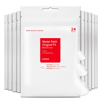 COSRX Acne Master Patch Original Fit, 24 Stück, Pimple Patches, Akne-Patches Für Pickel Im Gesicht Und Körper, Gesichtsbehandlung, Antiakne, Unsichtbare Hydrokolloide, Koreanische Kosmetik